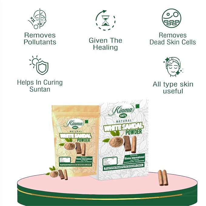 Kinma White Sandal Powder – 50 g