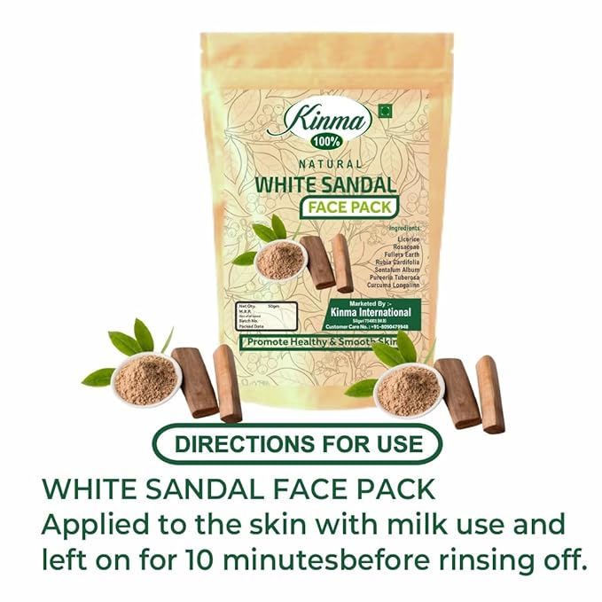 Kinma White Sandal Face Pack - 50 gm