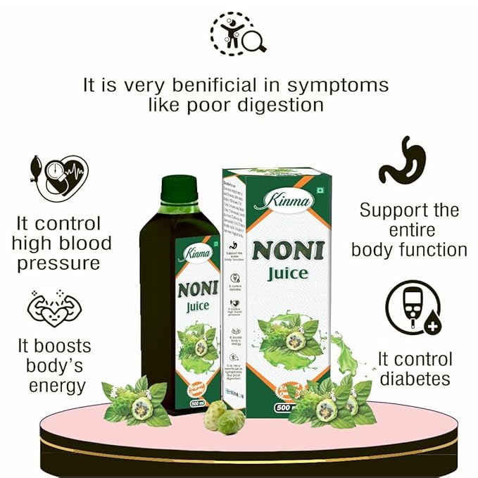 KINMA Noni Juice 500ml - Rich in Antioxidants, Boosts Energy, Builds Immunity, Natural Detoxifier